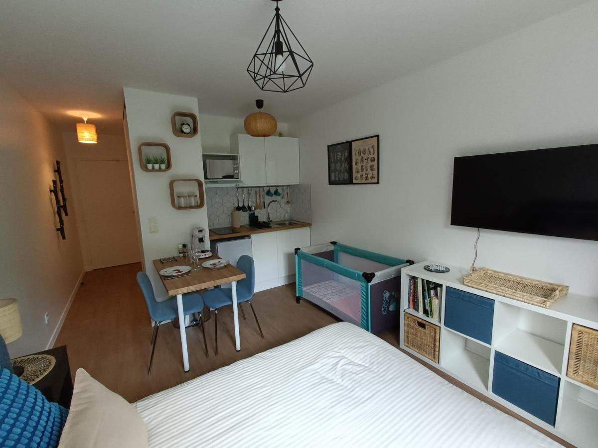 Studio Cosy Neuf + Lit Bebe A 4 Minutes Rer A Montévrain Eksteriør bilde