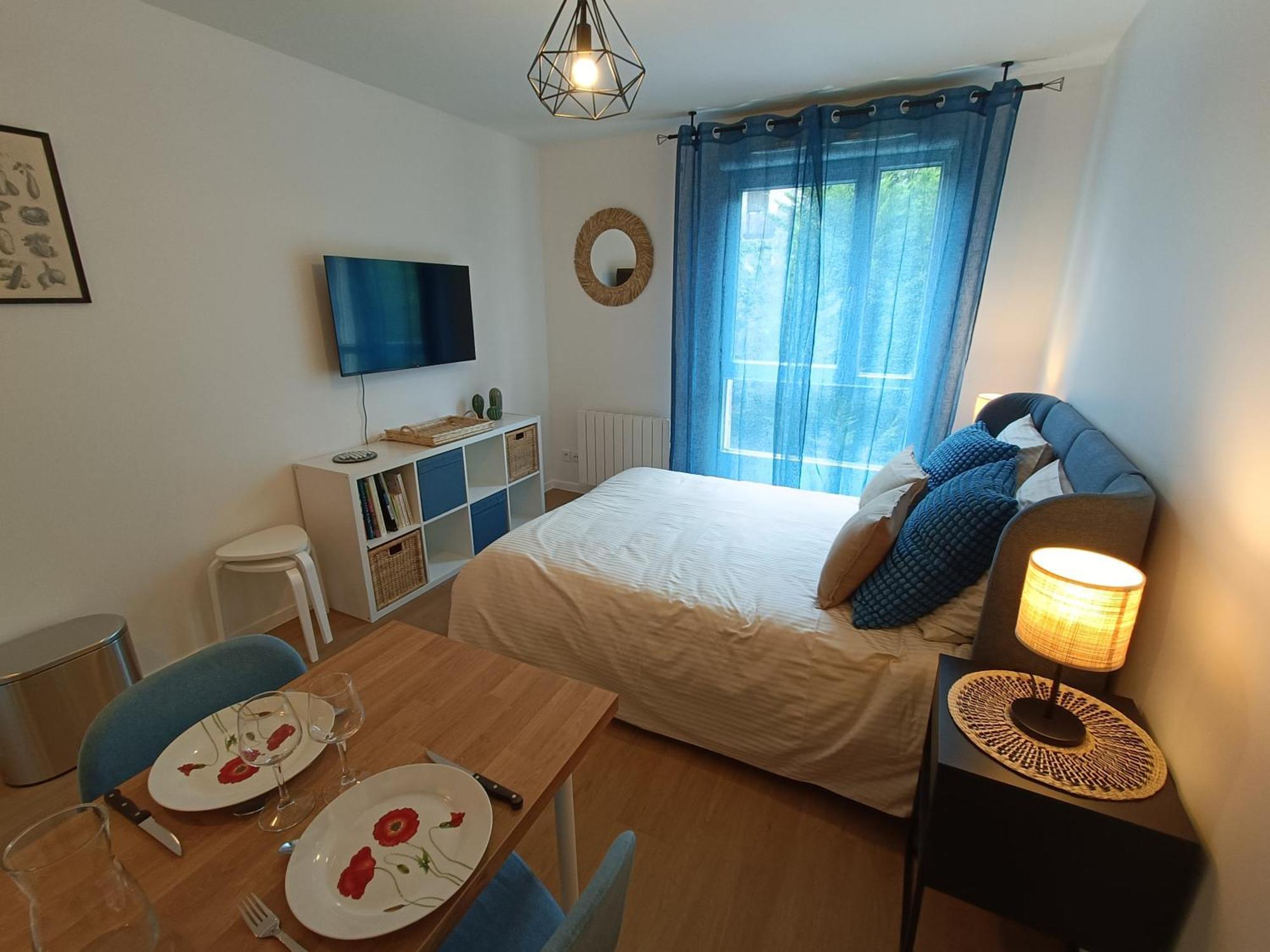Studio Cosy Neuf + Lit Bebe A 4 Minutes Rer A Montévrain Eksteriør bilde